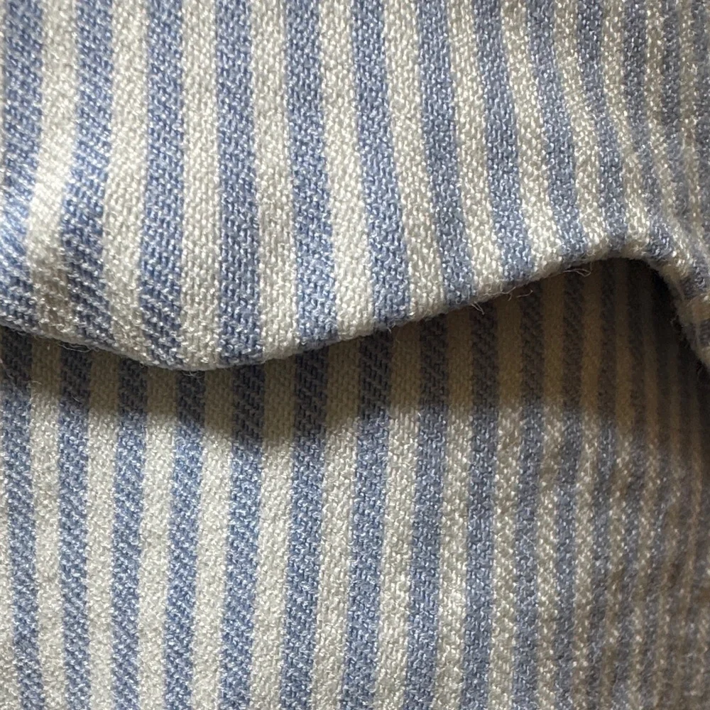 Crown & Ivy Light Blue Striped Mini Skort - Picture 11 of 12